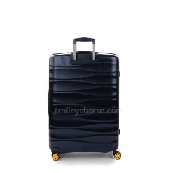 Trolley Medio Rigido Roncato Stellar Blu Navy 414702 TSA 4 Ruote