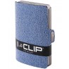IClip Jeans Smart Wallet Mini Portafoglio Unisex Jeans Veggie Version