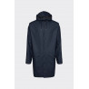 Rains Impermeabile Long Jacket Blu Navy - Articolo 12020