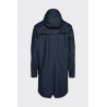 Rains Impermeabile Long Jacket Blu Navy - Articolo 12020