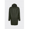 Rains Impermeabile Long Jacket Green Verde 12020