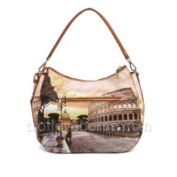 Sacca Borsa Ynot life in rome Roma Colosseo Y not Yes629f3