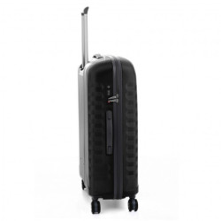  Roncato Uno Zip trolley medio rigido  4 ruote con tsa nero