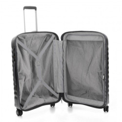  Roncato Uno Zip trolley medio rigido  4 ruote con tsa nero