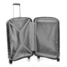  Roncato Uno Zip trolley medio rigido  4 ruote con tsa nero