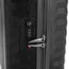 Roncato Uno Zip trolley medio rigido  4 ruote con tsa nero