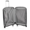 Roncato Uno Zip trolley medio rigido  4 ruote con tsa grigio