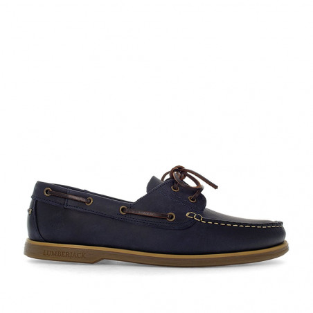 Lumberjack Navigator Boat Shoes Mocassino Uomo Blu