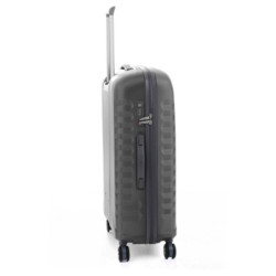  Roncato Uno Zip trolley medio rigido  4 ruote con tsa grigio