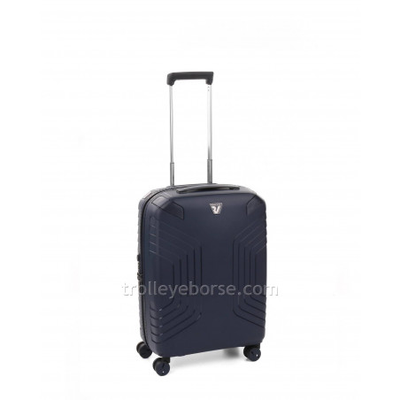 Roncato Ypsilon 4.0 trolley Cabina Ryanair rigido espandibile tsa Blu notte 4 ruote Roncato Ypsilon 4.0 trolley Cabina Ryanair rigido espandibile tsa Blu notte 4 ruote