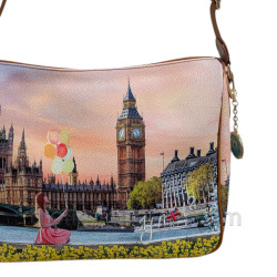 Ynot borsa a tracolla londra yellow flowers yes370