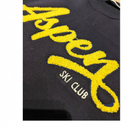 Superculture felpa aspen blu