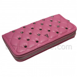 Portafoglio atelier du sac rebel fleur rosa 13381