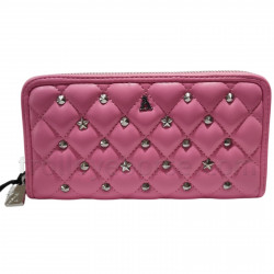 Portafoglio atelier du sac rebel fleur rosa 13381