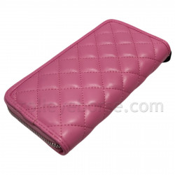 Portafoglio atelier du sac rebel fleur rosa 13381