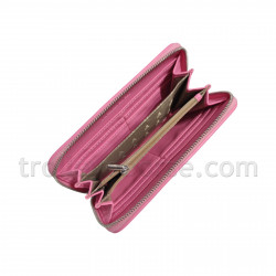 Portafoglio atelier du sac rebel fleur rosa 13381