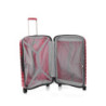  Roncato Uno Zip trolley medio rigido  4 ruote con tsa rosso