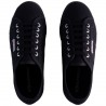 Superga Full Black 4 Cm 2790 Nero Sneaker Donna