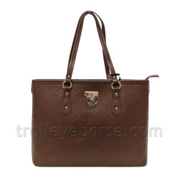 Atelier du Sac borsa shopping mathilde marrone