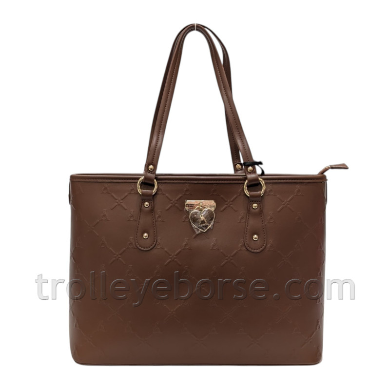Atelier du Sac borsa shopping mathilde marrone
