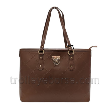 Atelier du Sac borsa shopping mathilde marrone